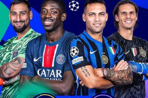 意天空预测欧冠决赛首发：劳塔罗、图拉姆、K77、登贝莱领衔